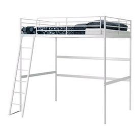 ikea double loft bed